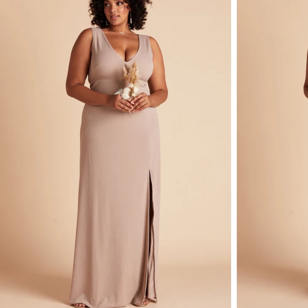 BIRDY GREY SHAMIN DRESS IN TAUPE